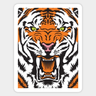 Tiger Growl Magnet